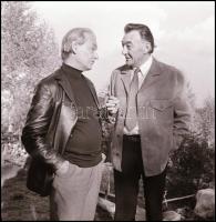 cca 1972 Sinkovits Imre (1929-2001) színművészről készült felvétel sorozat, Kotnyek Antal (1921-1990...