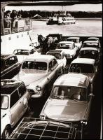 cca 1960-as években, különböző évszakokban készült felvételek a Balatonról (jégvitorlás, jégvágók mu...