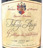 1991 Tokaji Aszú Tokaj kereskedőház bontatlan palack fehérbor
