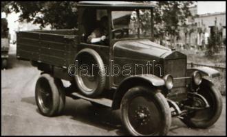 Teherautó-történeti felvételek, Kotnyek Antal (1921-1990) budapesti fotóriporter hagyatékából 6 db N...