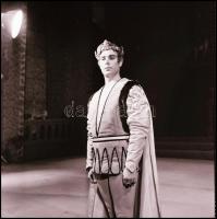 cca 1967 Az Utolsó háború c. TV film forgatásán készült felvételek, Kotnyek Antal (1921-1990) budape...