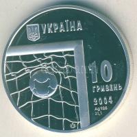 Ukrajna 2004. 10Gr Ag "Labdarúgó VB" T:PP