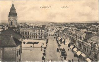 1914 Losonc, Lucenec; Fő utca / main street