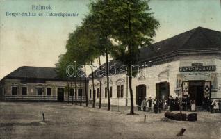 Bajmok Berger-warehouse and bank