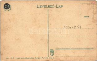 Lipótvár, Újvároska, Leopoldov; Vasútállomás. Vasúti levelezőlapárusítás 4. 1918. / railway station ...