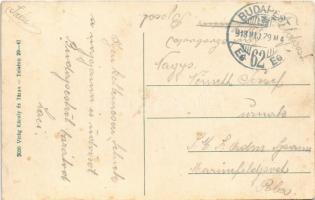 1918 Budapest II. Hüvösvölgy, Wippner Mihály vendéglője, kerthelyiség. Virág Károly és Társa kiadása...