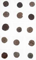 Római Birodalom 57db-os érmetétel a ~III-IV. századból, berakóban T:3
Roman Empire 57pcs coin lot f...