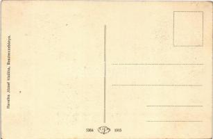 Besztercebánya, Banská Bystrica; Garam részlet, Közfürdő vízgyógyintézet. Havelka József kiadása / H...