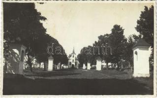 Ótura, Ó-Tura, Stará Turá, Alt-Turn; Kálvária templom, temető és Keresztút / calvary church, cemetery. photo