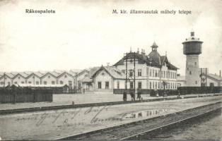 Budapest XV. Rákospalota MÁV műhelytelep