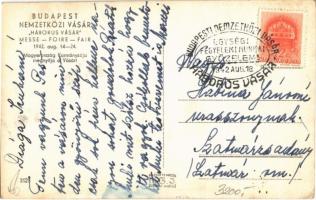 1942 Budapest, Horthy Miklós Magyarország Kormányzója megnyitja a Budapesti Nemzetközi Vásárt, Purgl...