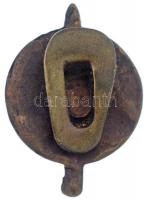 Osztrák-Magyar Monarchia ~1914. "József Nádor 2. Honvéd Gyalogezred" Br gomlyukjelvény (27...