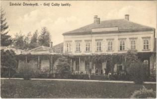 1935 Öttevény, Gróf Csáky kastély. Tarninger András kiadása (EK)