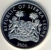 Sierra Leone 2004. 10$ Ag "Labdarúgó VB" T:PP
