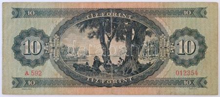 1947. 10Ft "A592 012354" T:III / Hungary 1947. 10 Forint "A592 012354" C:F
Adam...