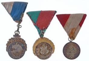 ~1900. " 'Vándor Kedv' Kerékpárkör Budapest 1896" jelzett Ag díjérem "HP&qu...