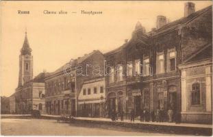 Árpatarló, Ruma; Glavna ulica / Hauptstrasse / Fő utca, üzletek / main street, shops