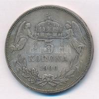 1900KB 5K Ag "Ferenc József" T:3 ph., patina
Adamo K7