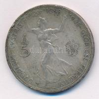 Ausztria 1908. 5K Ag "Ferenc József - Jubileum" T:3 ph., patina
Austria 1908. 5 Corona Ag...