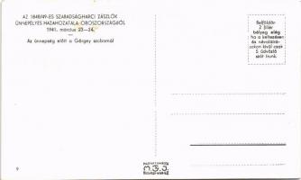 1941 Budapest I. Az 1848-49-es szabadságharci zászlók ünnepélyes hazahozatala Oroszországból. Az ünn...