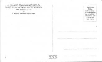 1941 Lavochne, Lavoczne; az 1848-49-es szabadságharci zászlók ünnepélyes hazahozatala Oroszországból...