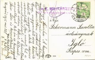 1915 Ungvár, Uzshorod, Uzhhorod, Uzhorod; Tanítóképezde / teachers training institute (EK)