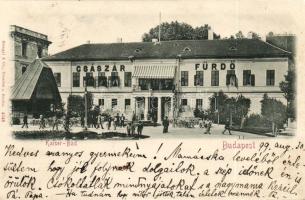 1899 Budapest Császár fürdő