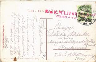 1916 Rahó, Rachov, Rahiv, Rakhiv; vasútállomás / railway station (EK)