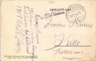 1917 Bene (Bereg), állami iskola. Ignáczy Géza fényk. felvétele, Friedmann Adolf kiadása / school (E...