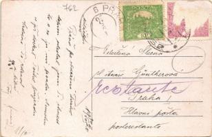 1920 Ungvár, Uzshorod, Uzhhorod, Uzhorod; Gyalogsági laktanya és fűrész telep / K.u.k. military infa...