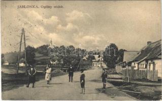1929 Jablonka, Ogólny widok / general view, street (EK)