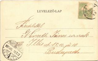 1902 Örkénytábor (Táborfalva), Üdvözlet az örkényi katonai táborból (EK)