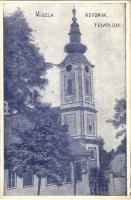 1925 Miszla, Református templom. Hangya kiadása (EK)