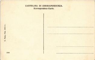 K.u.K. Kriegsmarine SM Unterseeboot No. IV. / SM U-4 osztrák-magyar tengeralattjáró matrózokkal a fe...