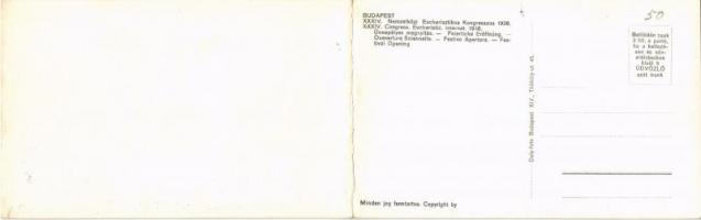 1938 Budapest XIV. XXXIV. Nemzetközi Eucharisztikus Kongresszus ünnepélyes megnyitása a Milleniumi e...