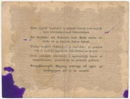 1848. 10Ft "Kossuth Bankó" "SZ 10298 34" T:III,III- tintafolt
Adamo G111