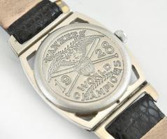 Hamilton Yankees 1928 alkalmi art deco férfi karóra késöbbi kiadása. Kézi felhúzós, zonác berakással...