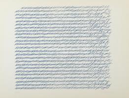 Vera Molnár (1924-): Anyám levelei I-VI. Szitanyomat, papír. Jelezve balra lent laponként: 33/40 Jel...