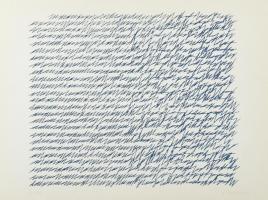 Vera Molnár (1924-): Anyám levelei I-VI. Szitanyomat, papír. Jelezve balra lent laponként: 33/40 Jel...