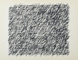 Vera Molnár (1924-): Anyám levelei I-VI. Szitanyomat, papír. Jelezve balra lent laponként: 33/40 Jel...