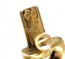 Arany(Au) 14 K karkötő, jelzett, h: 20 cm, nettó: 10,1 g