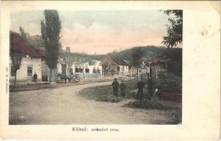 1912 Kölesd, Szekszárdi utca, üzlet. K. D. kiadása 257. (EK)