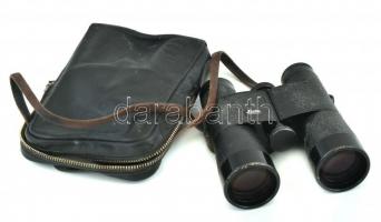 A Leica Leitz trinovid 10x40 látcső eredeti, jelzett, bőr tokkal Jó állapotban. / Pair of Leitz Trinovid 10x40 binoculars with original leather case
