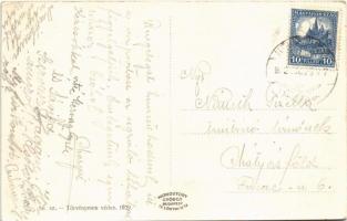 1932 Hévíz, Mozi, Gabi Villa, gyógyszertár, Feketéné Sándor Mária üzlete (EB)