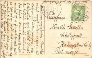 1908 Siófok, Sió torkolata, csónakok. Weisz Lipót kiadása (EK)