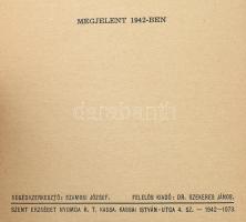 Cseres Tibor: Zöld levél árnyéka. 
 Zöld levél árnyéka. Bp. (1942.) Bolyai Akadémia. 47 l. Bolyai k...
