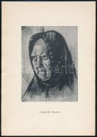 18 művész 48 rajz. Budapest, 1942, Unitas. Kiadói papírmappa A fedelet Sugár István tervezte. Bán Bé...