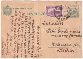 1925 Szilvásvárad (Heves), kirándulás csoportképe a vasútállomáson MÁV Hungária vonattal. photo (fa)