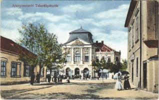 1915 Aranyosmarót, Zlaté Moravce; takarékpénztár / savings bank (EK)