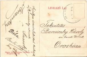 Újcsanálos (Miskolc), tér, evangélikus templom. Magyar Imre fényképész (fl)